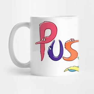 WORM ON A P Mug